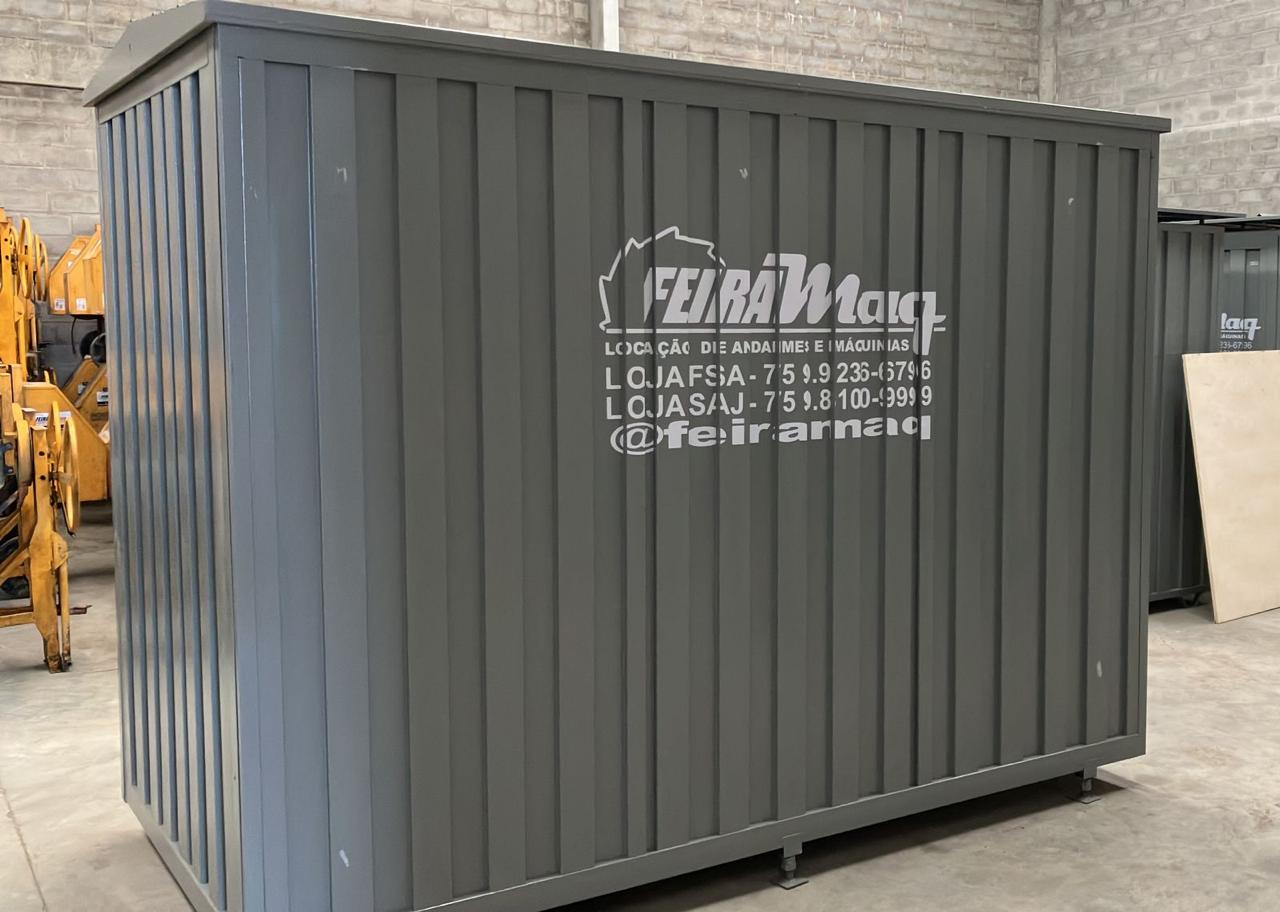 Imagem de um container escritório.