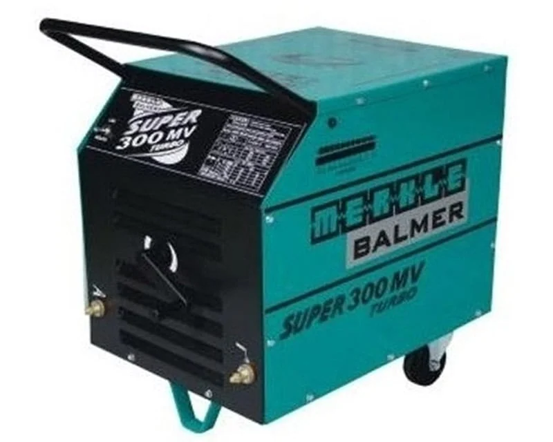 Imagem de uma máquina de solda 300A.